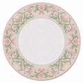 Blush Botanical Wreath Ring Mahjong Mat | Mahjong by SI