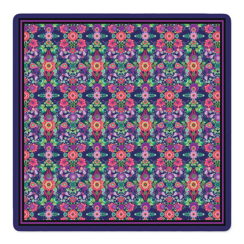 Violeta Viva Mahjong Mat by Catalina Estrada | Mahjong by SI