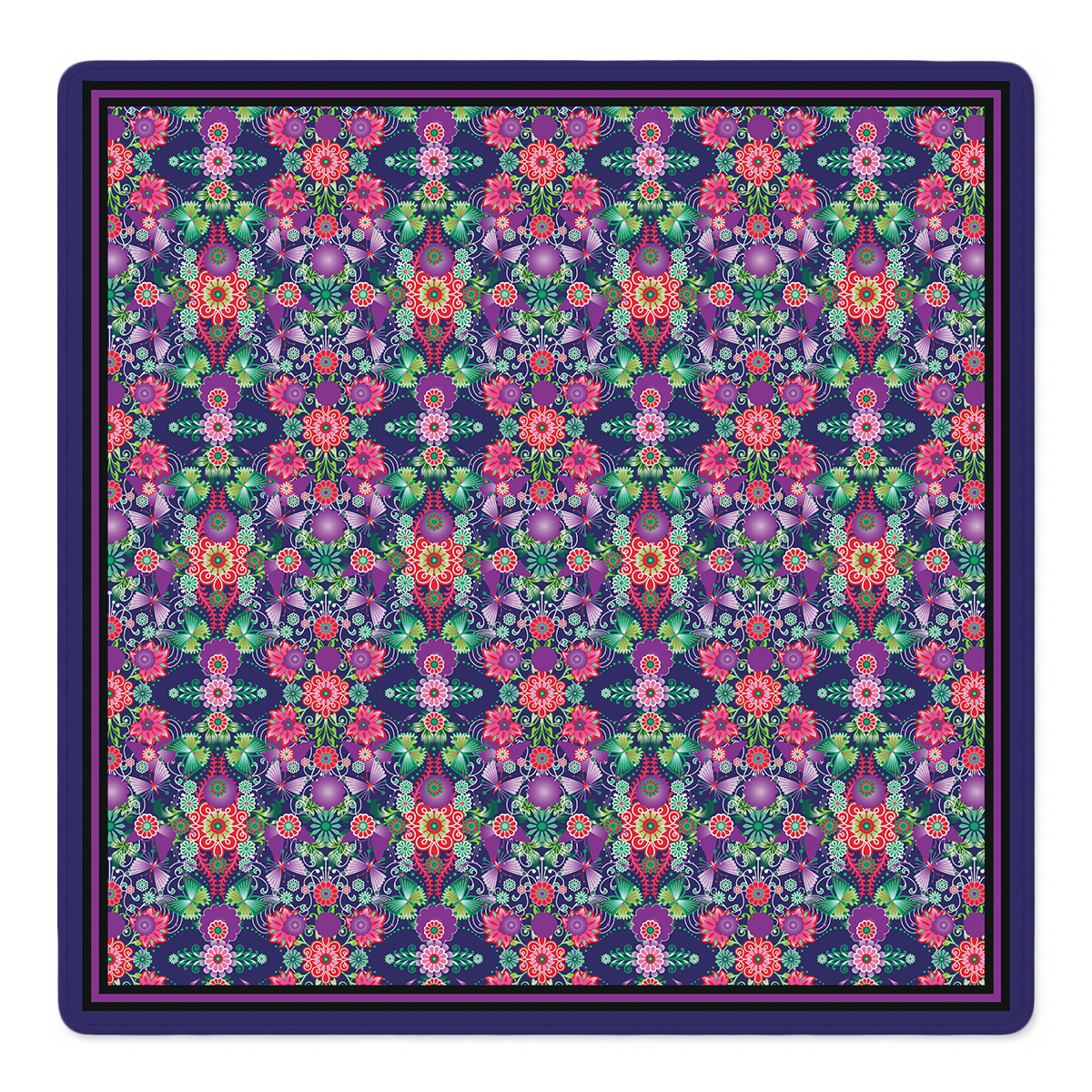 Violeta Viva Mahjong Mat by Catalina Estrada | Mahjong by SI