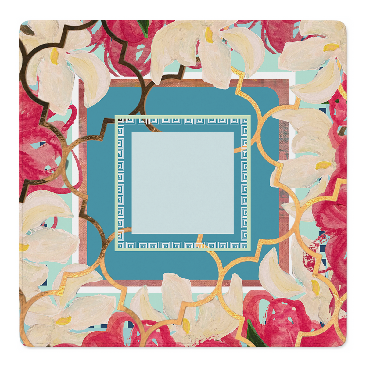 Magnolia Mia Mahjong Mat | Mahjong by SI
