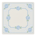 Cottage Garden Stripe Mahjong Mat by Mahjong by SI