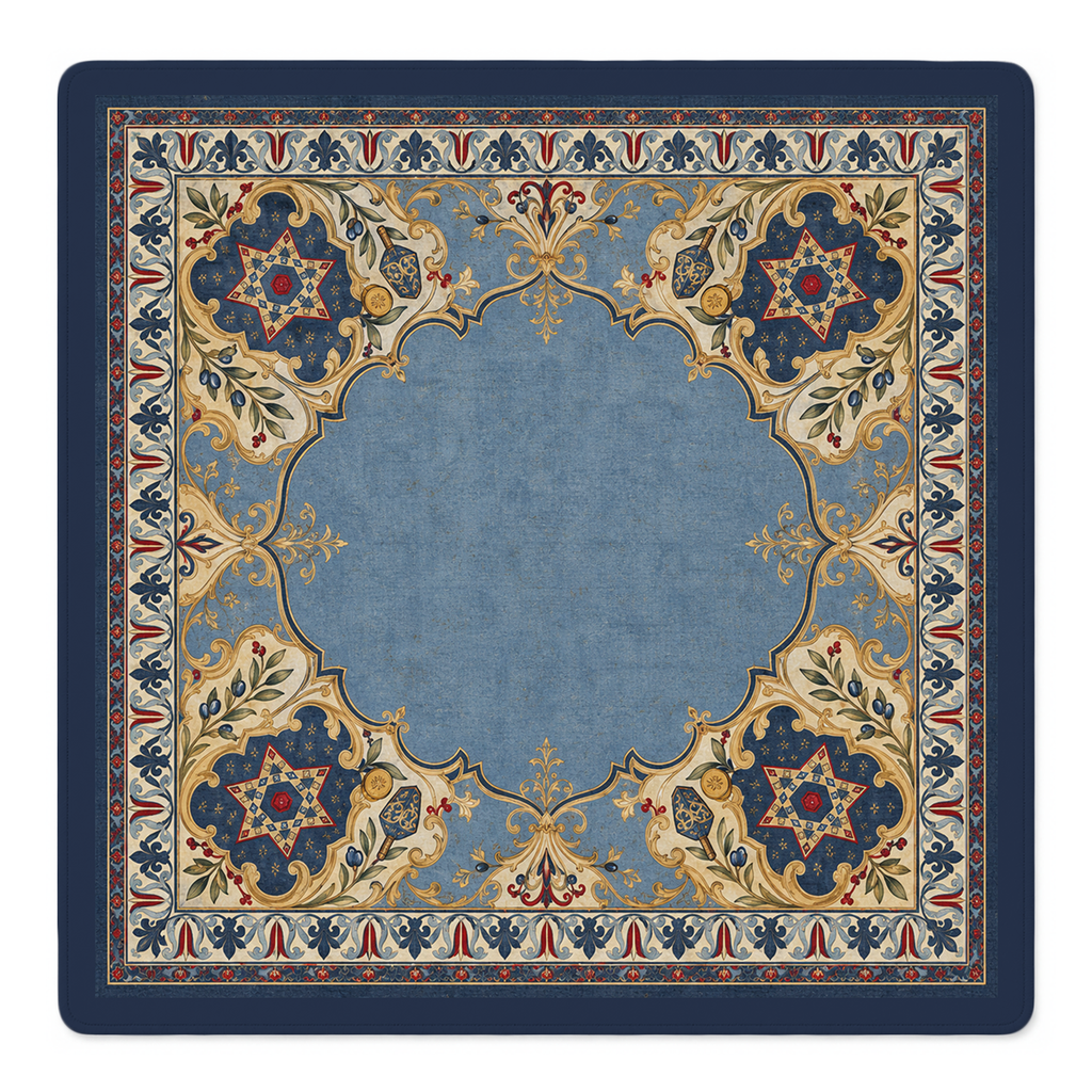 Mazel Tapestry Mahjong Mat by Jen Jones | Mahjong by SI
