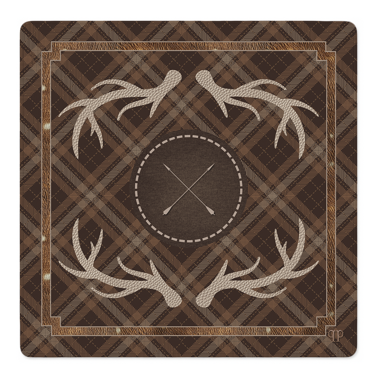 Rack N Plaid Mahjong Mat | Mahjong by SI
