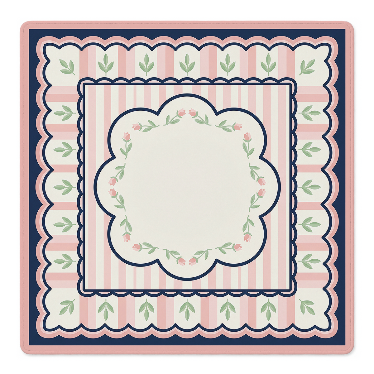 Parlor Rose Romance Mahjong Mat by Mahjong by SI