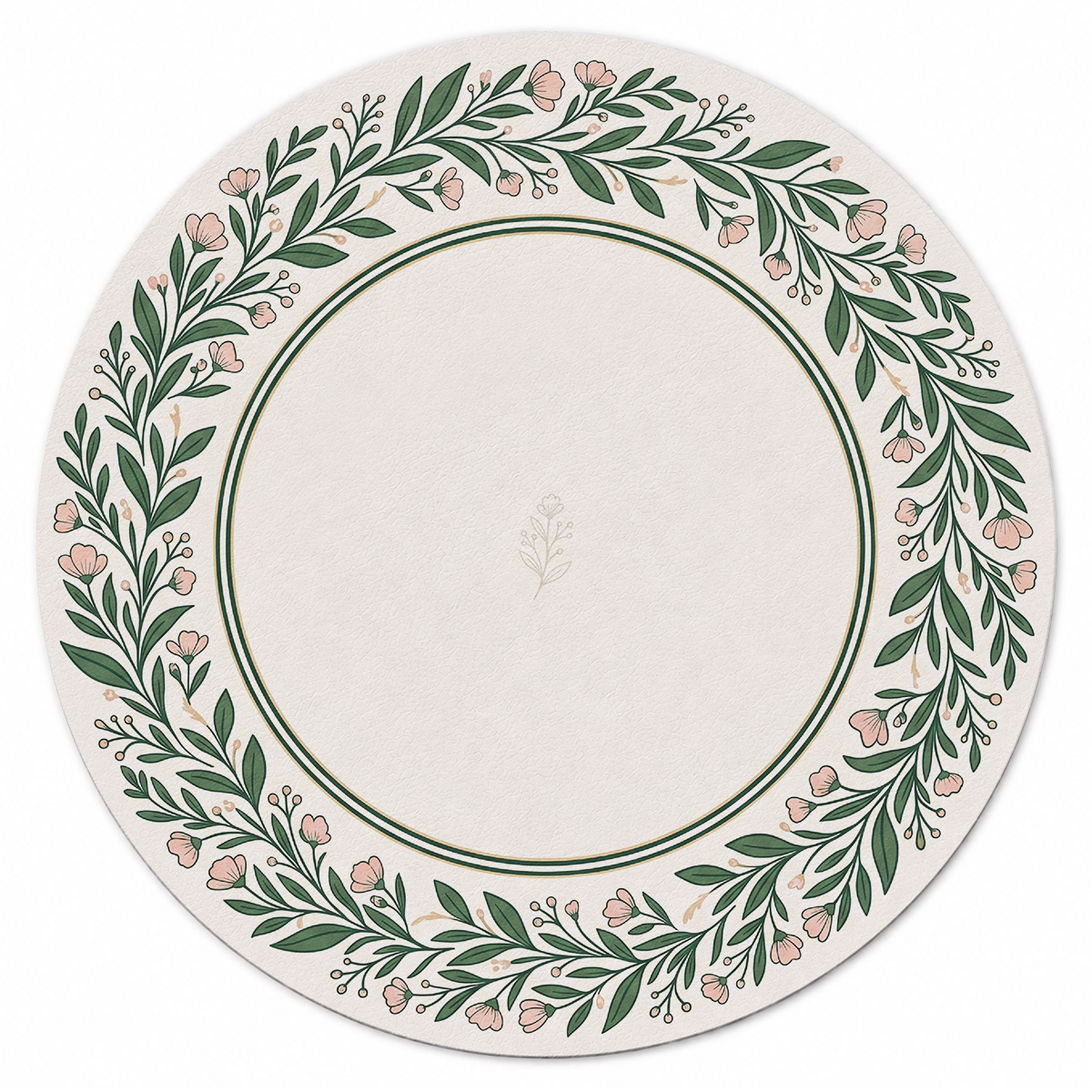 Olive Branch Garland Mahjong Mat | Mahjong by SI