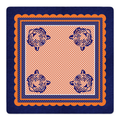 Tiger Check Mate Mahjong Mat | Mahjong by SI