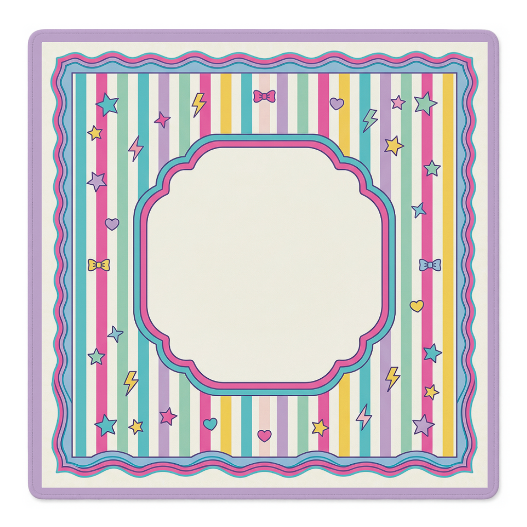 Confetti Wishes Mahjong Mat by Mahjong by SI