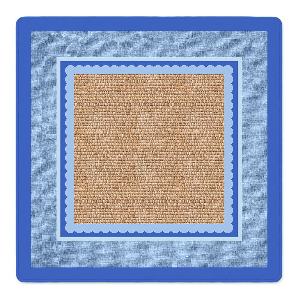Scalloped Shore Mahjong Mat | Mahjong by SI