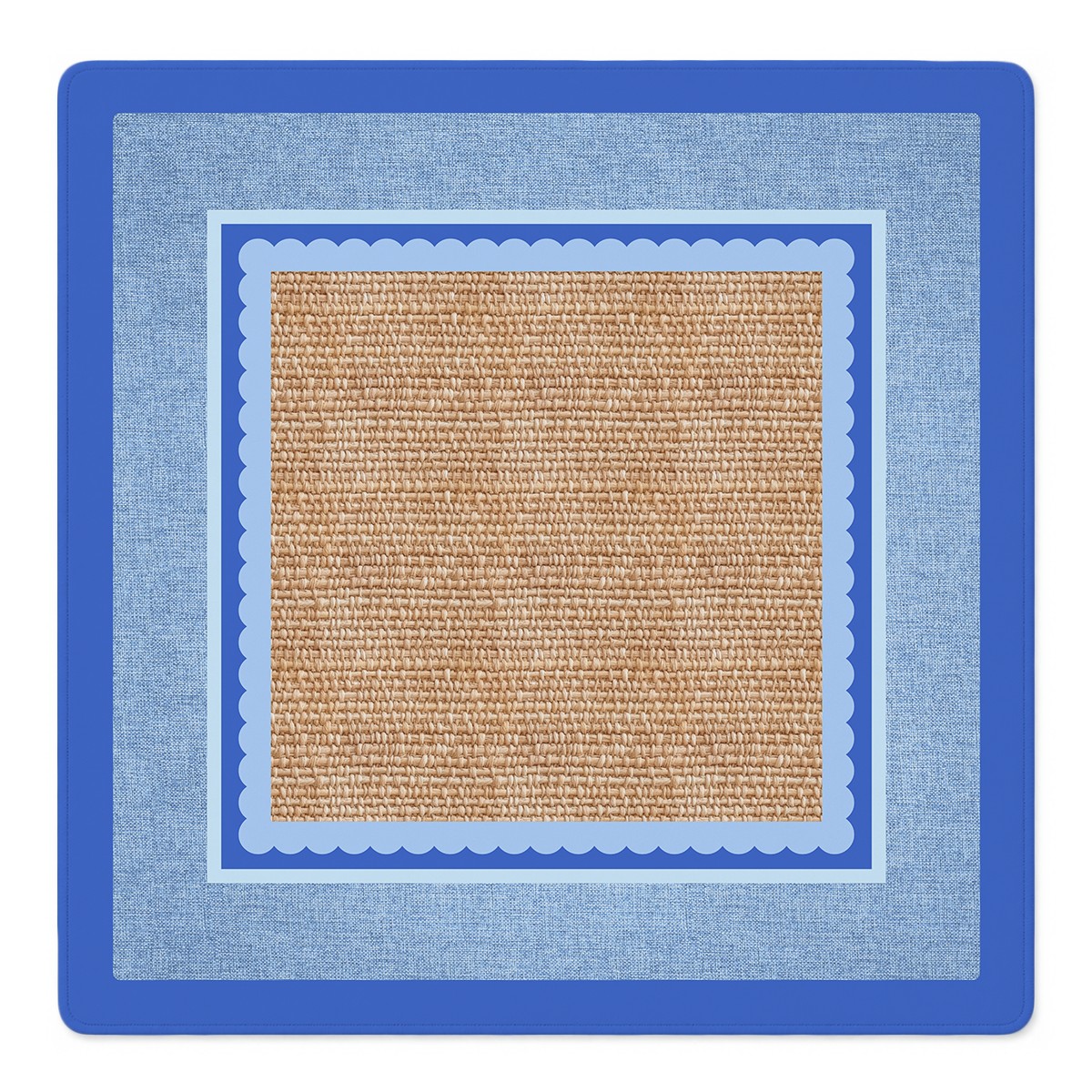 Scalloped Shore Mahjong Mat | Mahjong by SI
