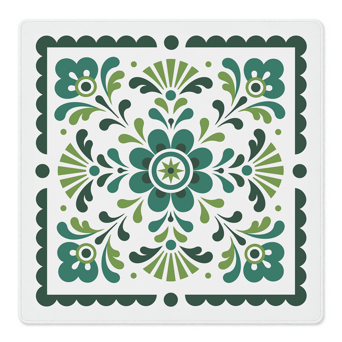 Emerald Folklore Mahjong Mat | Mahjong by SI