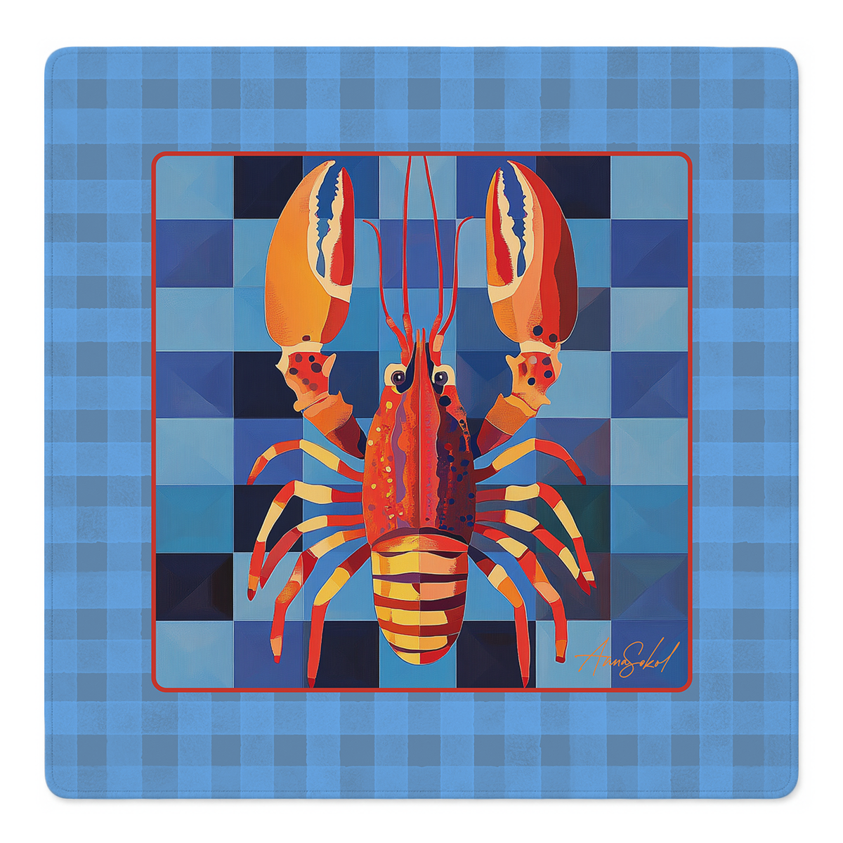 Claw and Order Mahjong Mat | Mahjong by SI