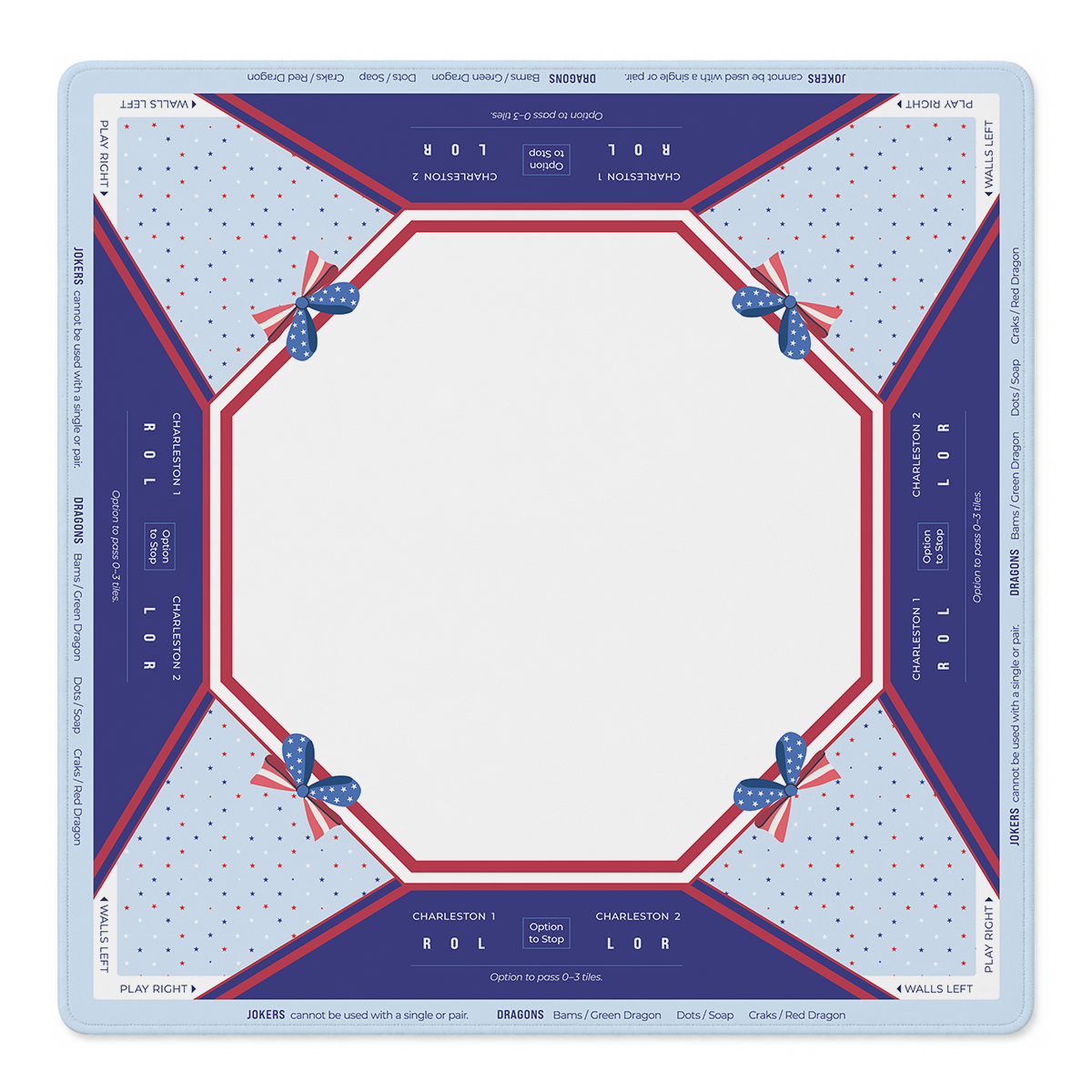 Liberty Belle Mahjong Mat | Mahjong by SI