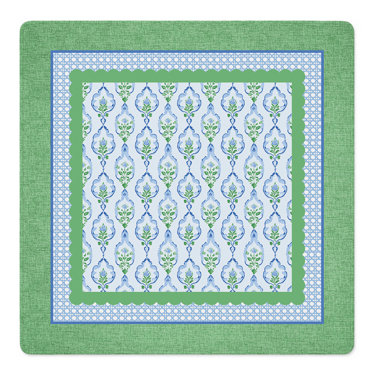 Garden Gate Gala Mahjong Mat | Mahjong by SI