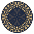 Royal Palm Nocturne Mahjong Mat | Mahjong by SI