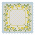 Limoncello Garden Frame Mahjong Mat | Mahjong by SI