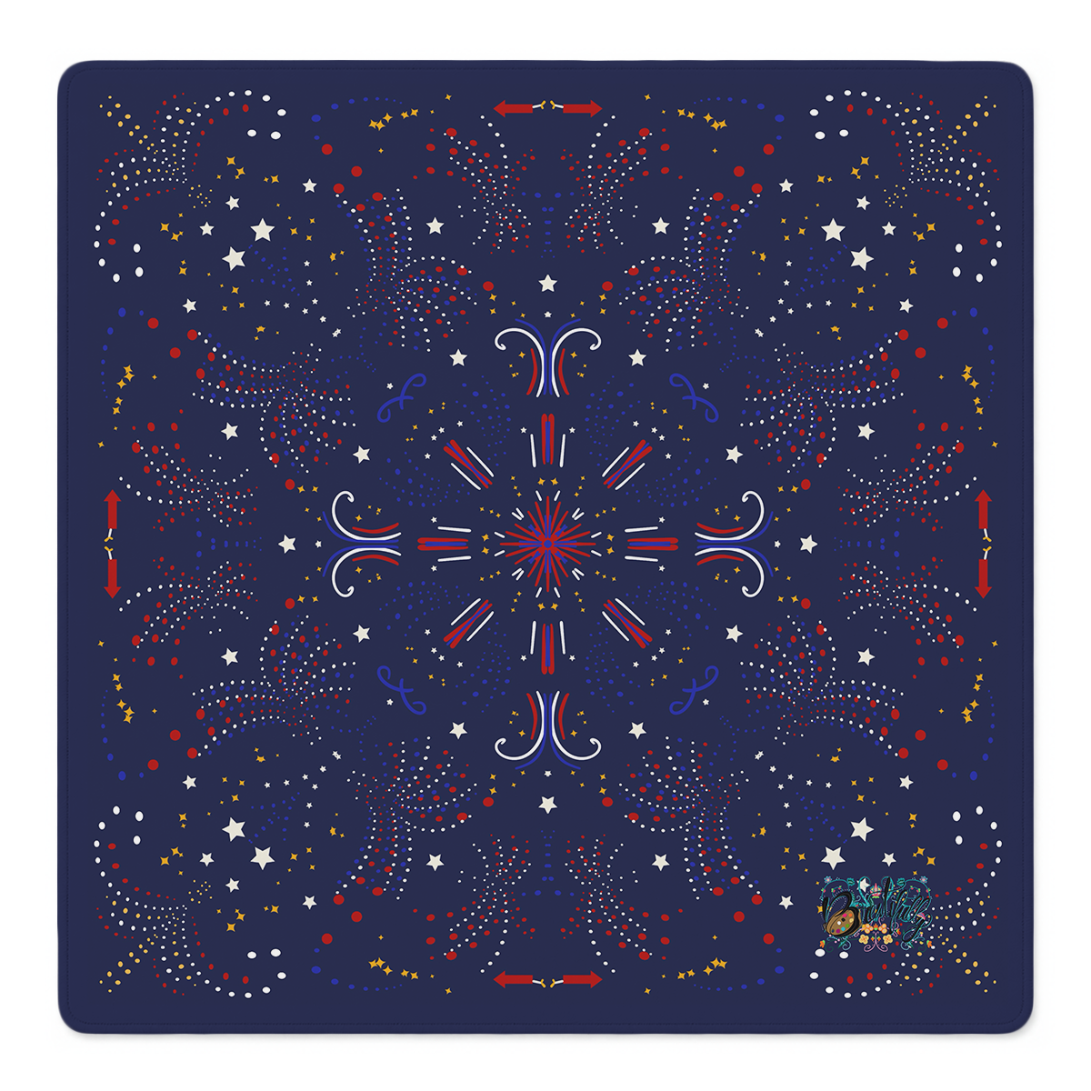Sparkle and Boom Mahjong Mat | Mahjong by SI