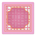 Bamboozled in Pink Mahjong Mat | Mahjong by SI