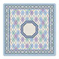 Diamond in the Argyle Mahjong Mat by Mahjong by SI
