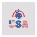 Stars and Stripes Peace Mahjong Mat | Mahjong by SI