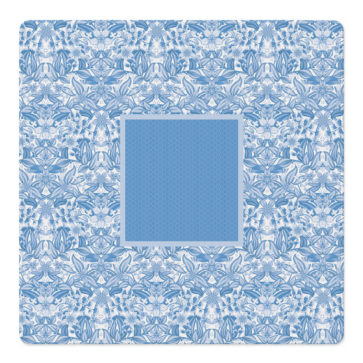 Azulejo Celeste Mahjong Mat by Catalina Estrada | Mahjong by SI