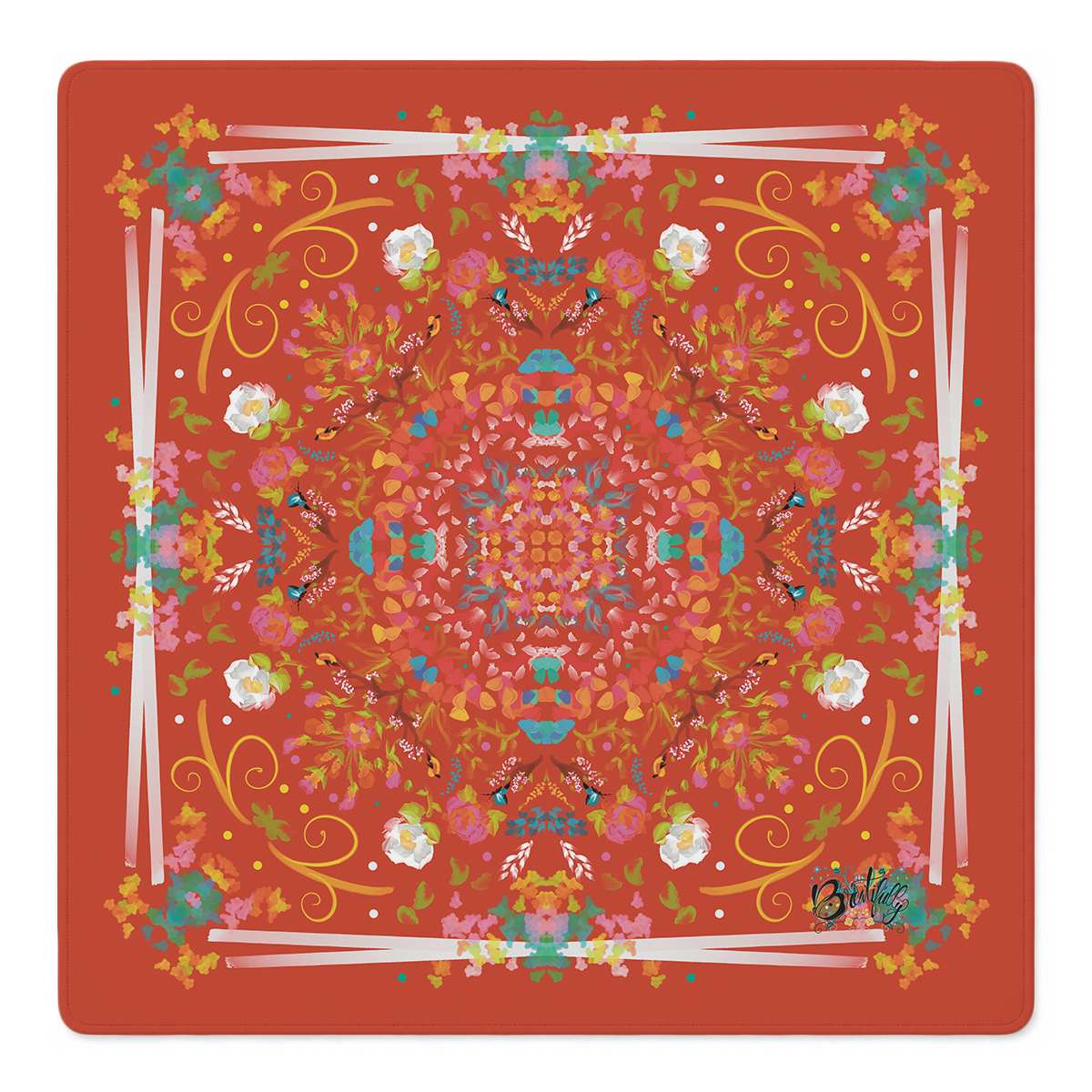 Spice Route Serenade Mahjong Mat | Mahjong by SI