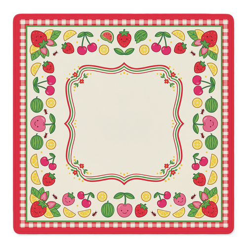 Berry Sweet Summer Mahjong Mat by Mahjong by SI