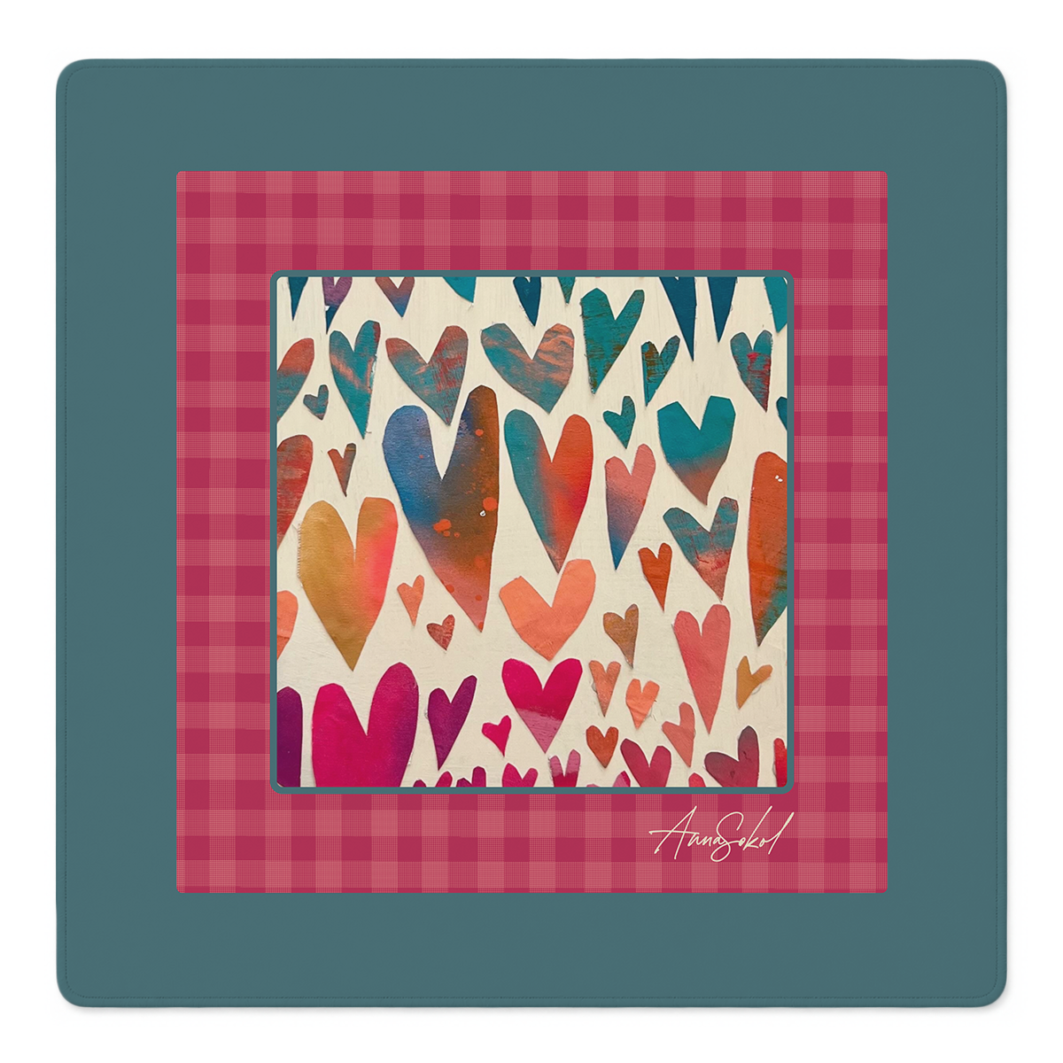Heart of Hearts Mahjong Mat | Mahjong by SI