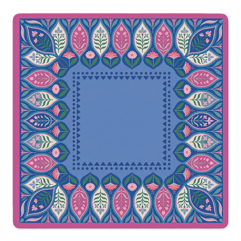 Pretty in Persia Mahjong Mat by Mahjong by SI
