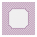 Violet Vintage Frame Mahjong Mat | Mahjong by SI