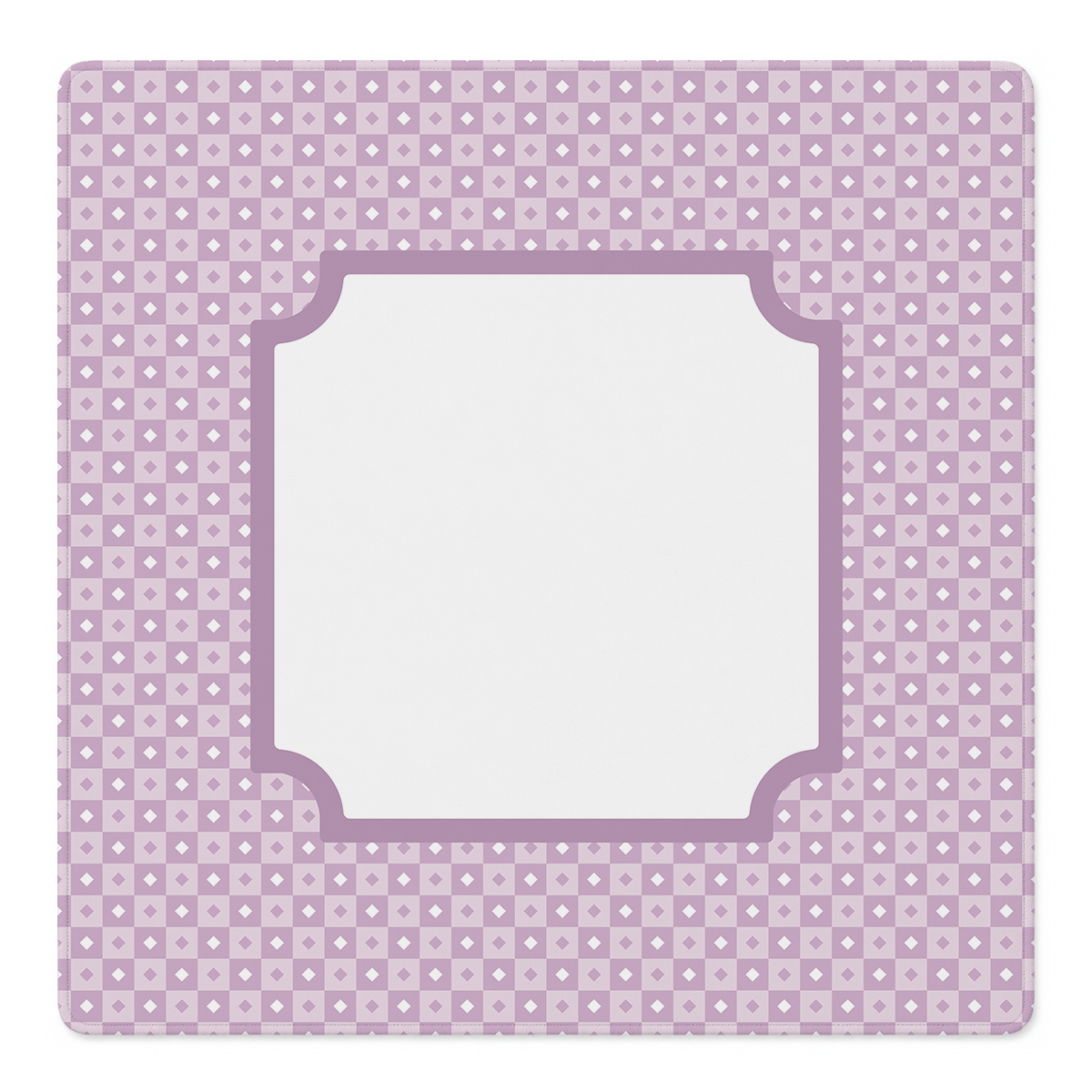 Violet Vintage Frame Mahjong Mat | Mahjong by SI