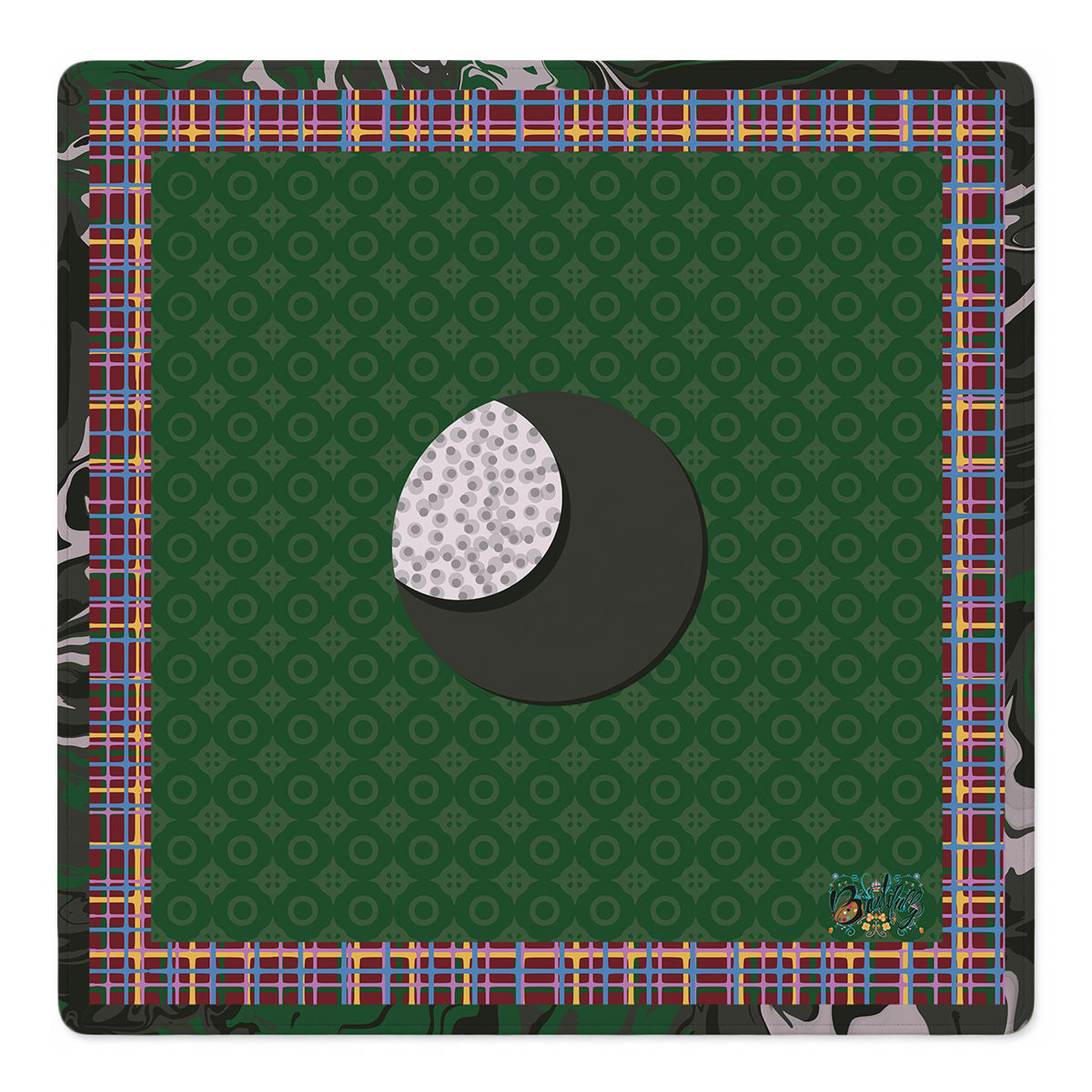 Yin Yang Garden Mahjong Mat | Mahjong by SI