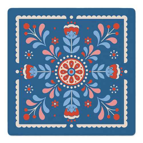 Royal Rosemaling Mahjong Mat | Mahjong by SI