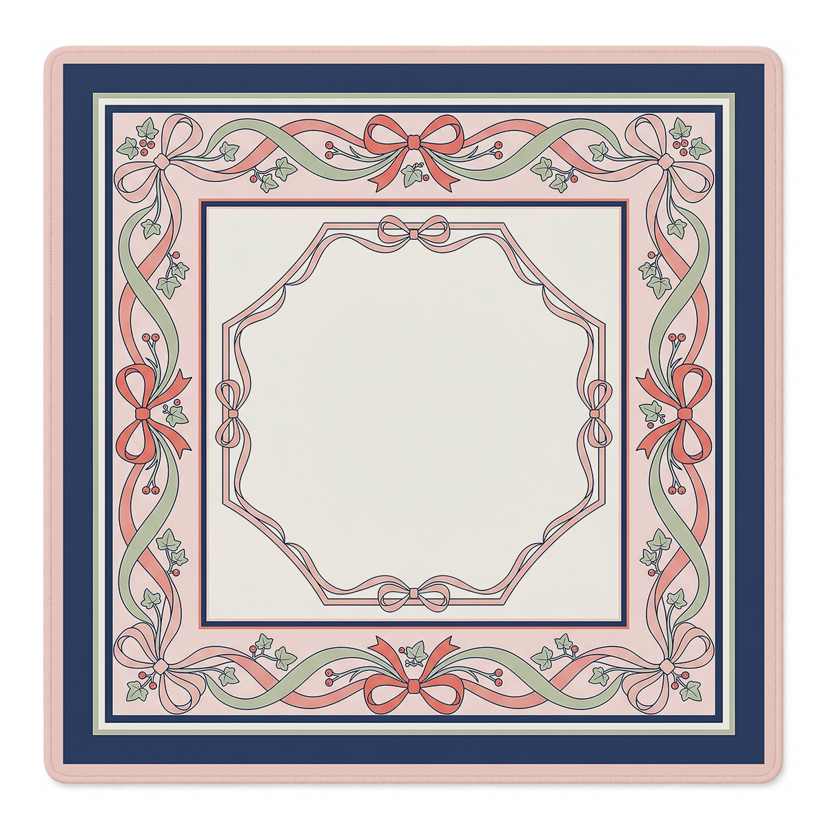 Wrapped in Ribbons Mahjong Mat by Mahjong by SI