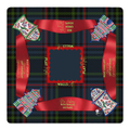Pagoda My Plaid Mahjong Mat | Mahjong by SI