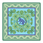 Majestad Mahjong Mat by Catalina Estrada | Mahjong by SI