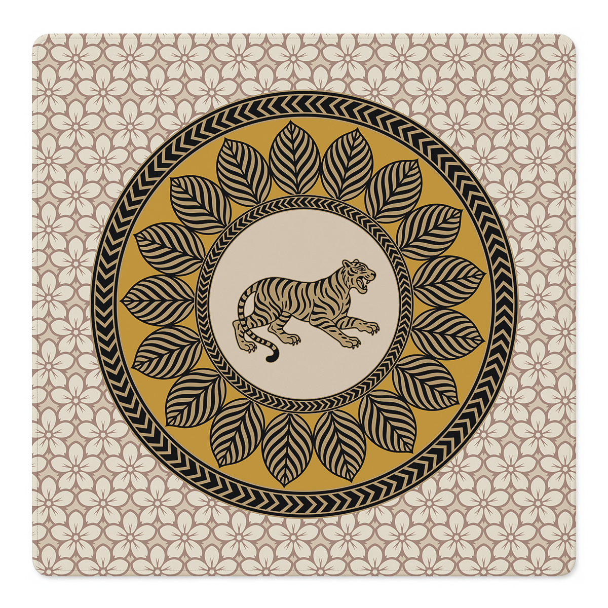Tigre Solar Mahjong Mat by Catalina Estrada | Mahjong by SI
