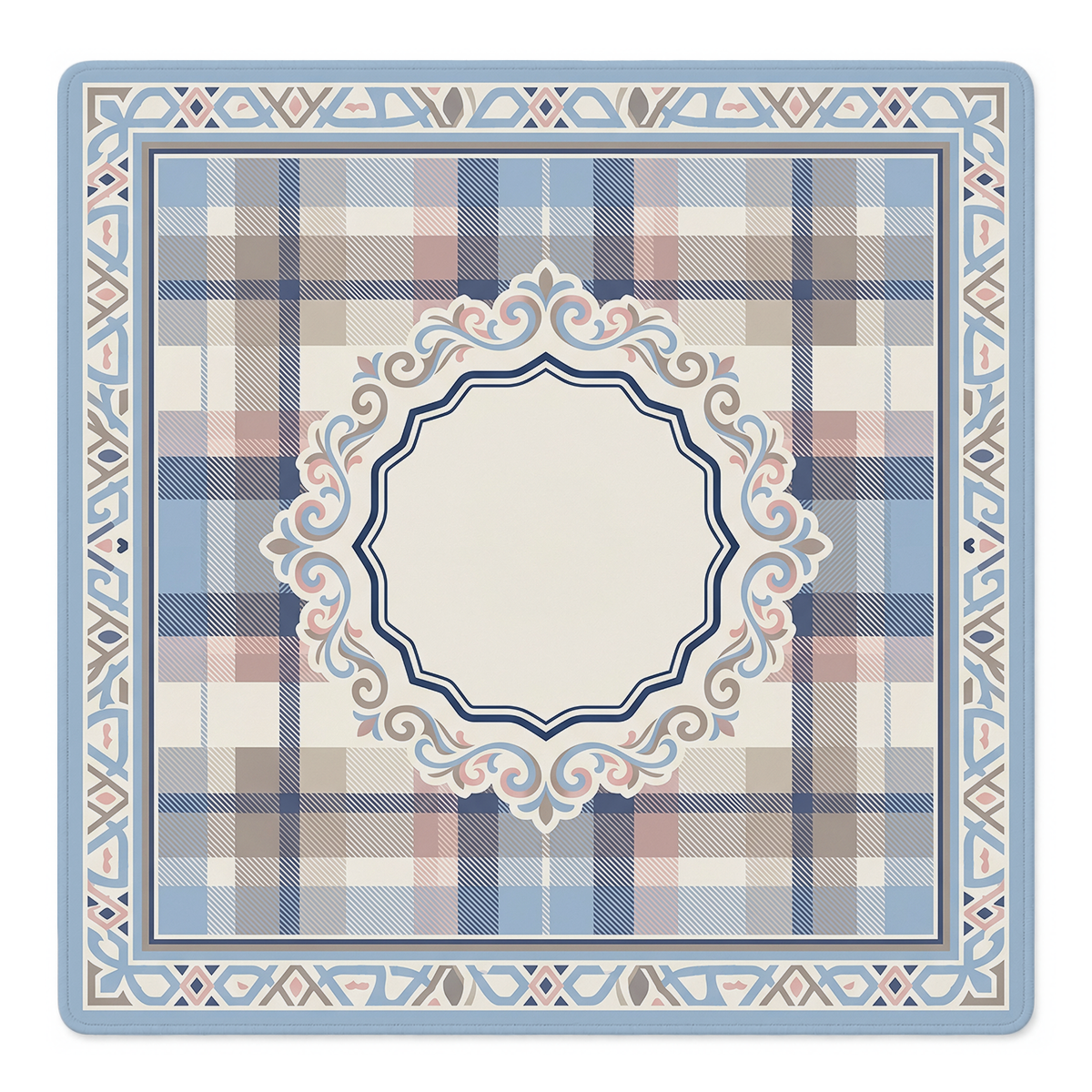 Plaid to Meet You Mahjong Mat by Mahjong by SI