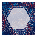 Fourth of July Fireworks Mahjong Mat | Mahjong by SI