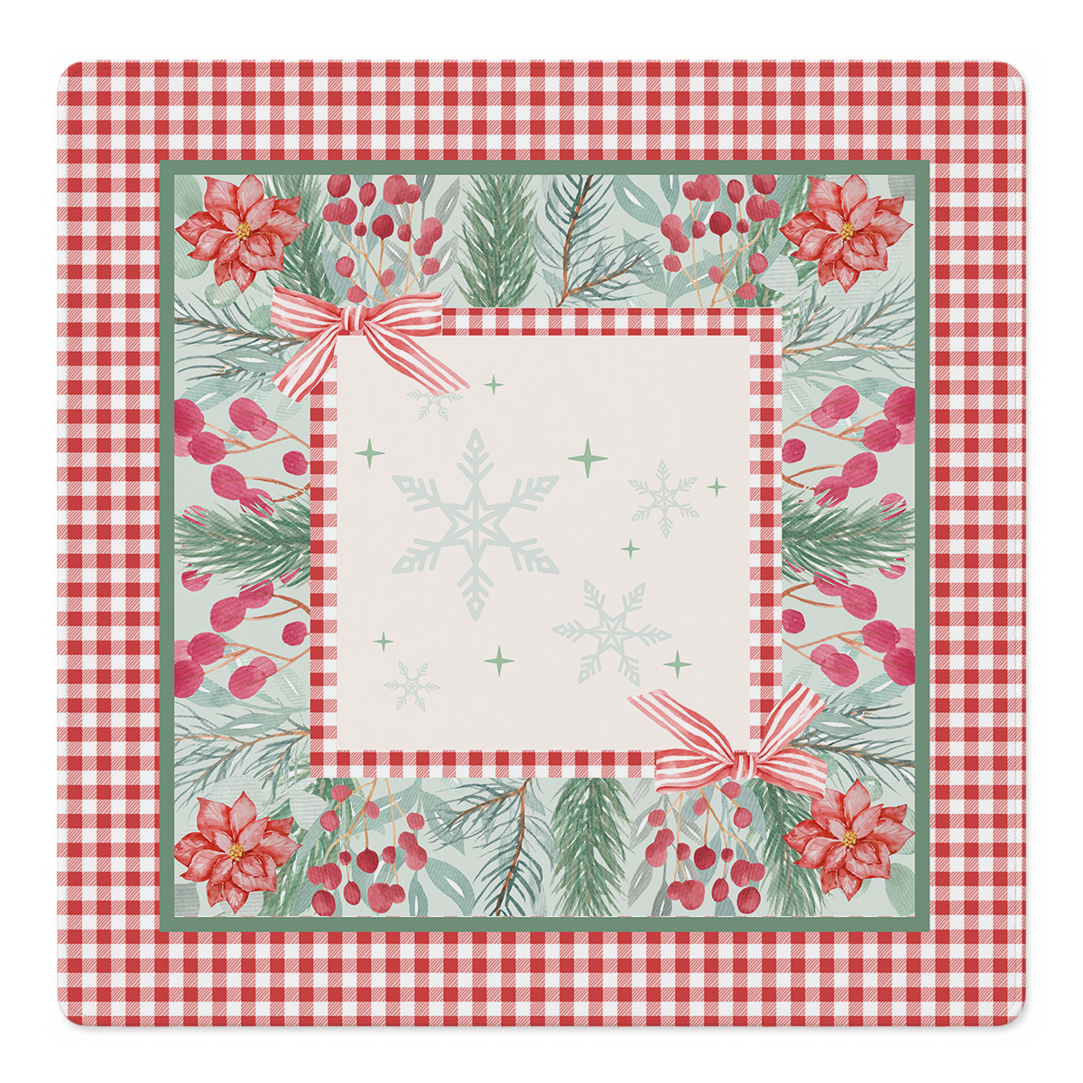 Check Yes to Christmas Mahjong Mat | Mahjong by SI