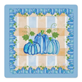 Gourd-geous in Blue Mahjong Mat | Mahjong by SI