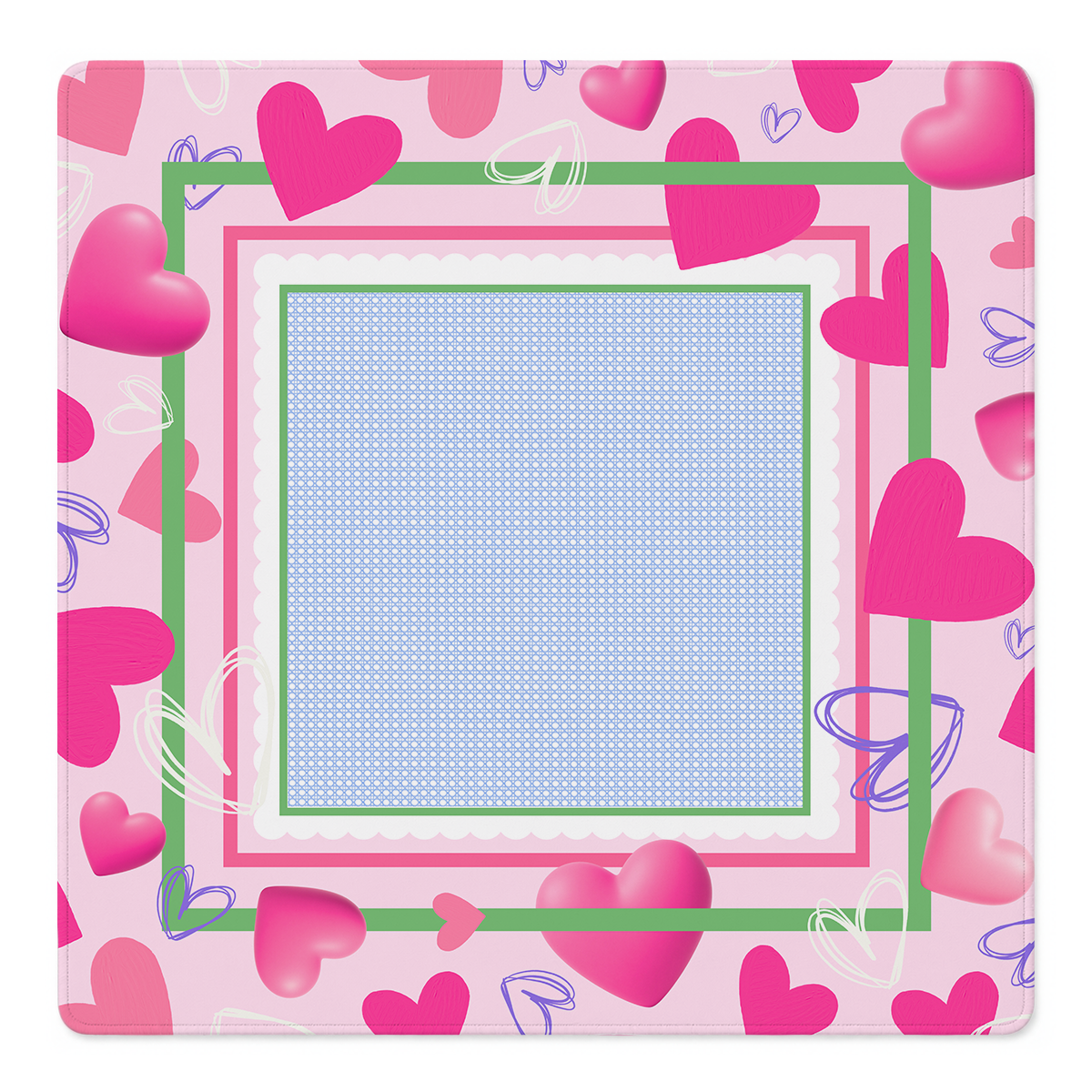 Heart and Soul Mate Mahjong Mat | Mahjong by SI