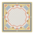 Gingham Picnic Basket Mahjong Mat by Mahjong by SI