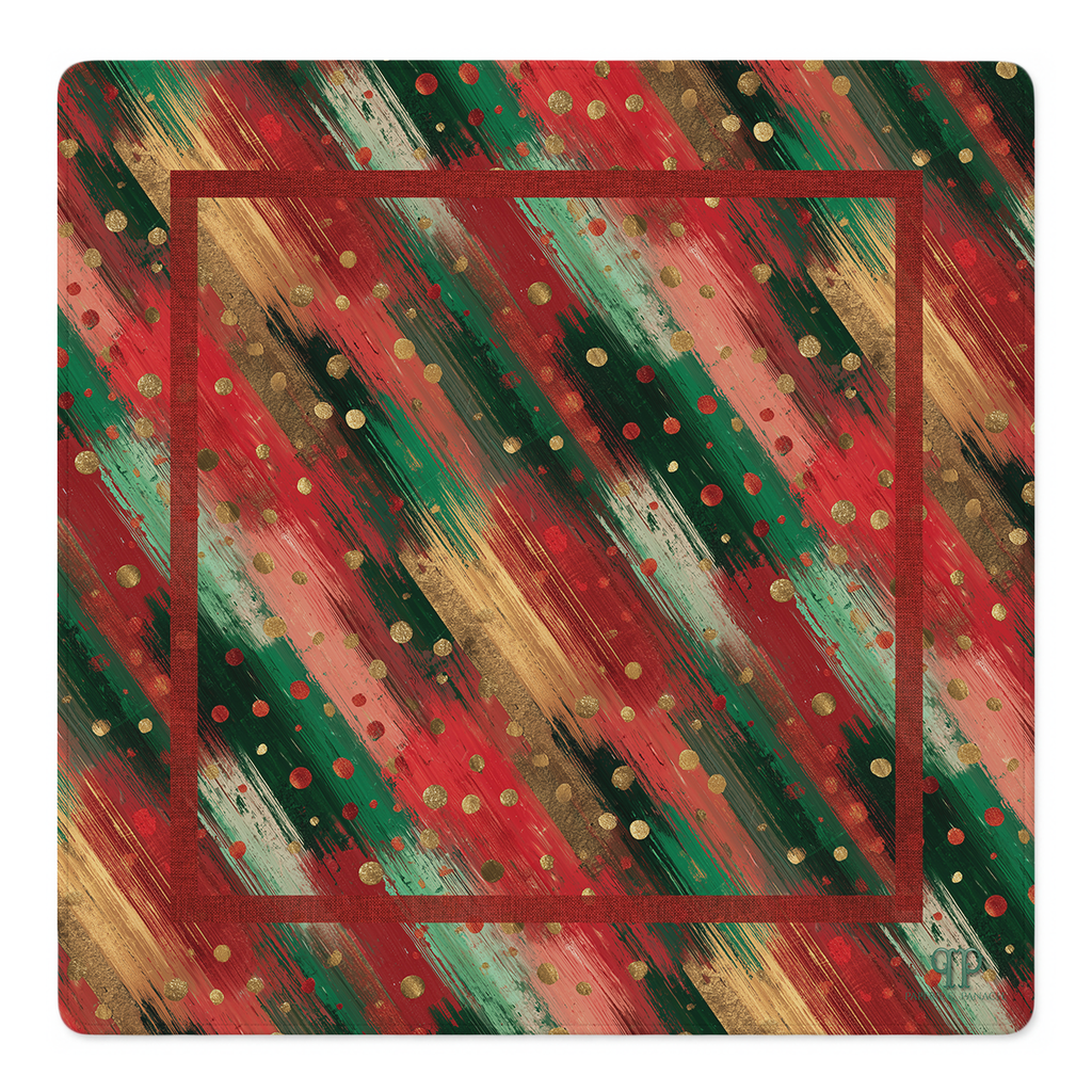 Deck the Brushstrokes Mahjong Mat | Mahjong by SI