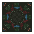 House of Red Lanterns Mahjong Mat | Mahjong by SI