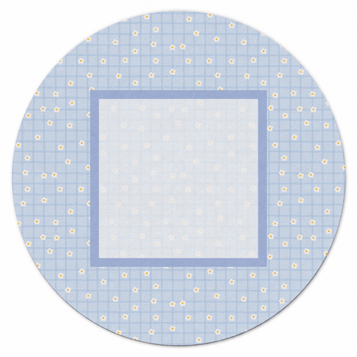 Bluebell Grid Daisy Mahjong Mat | Mahjong by SI