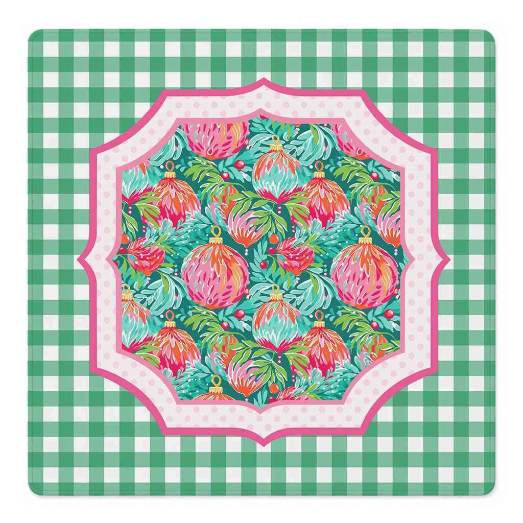 Mahjong by SI™ Gingham Jingle Mahjong Mat