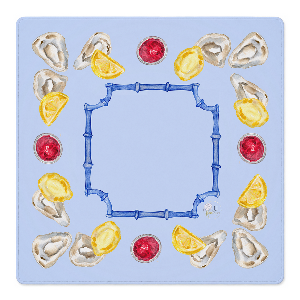 Raw Bar Royalty Mahjong Mat | Mahjong by SI