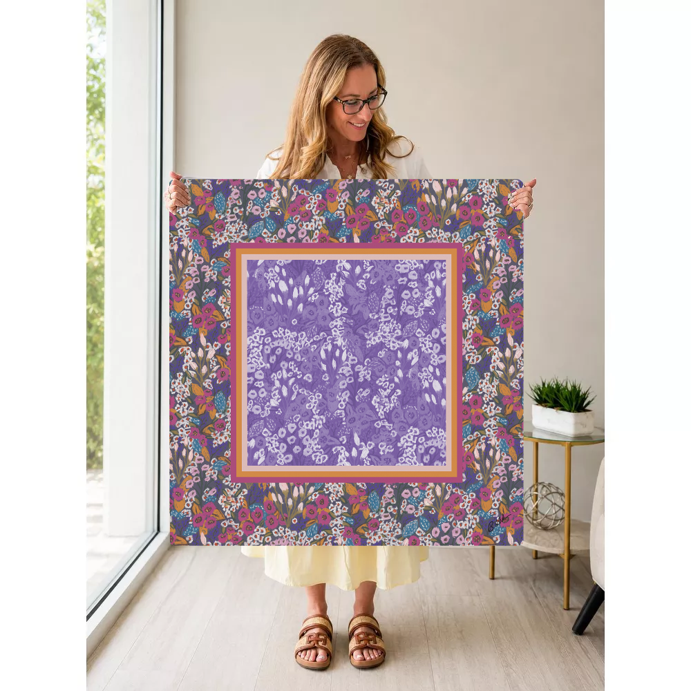 Dragon in Bloom mahjong mat — Held Mat Portrait