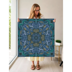 Dynasty in Flight mahjong mat — Held Mat Portrait