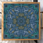 Dynasty in Flight mahjong mat — Studio Overhead